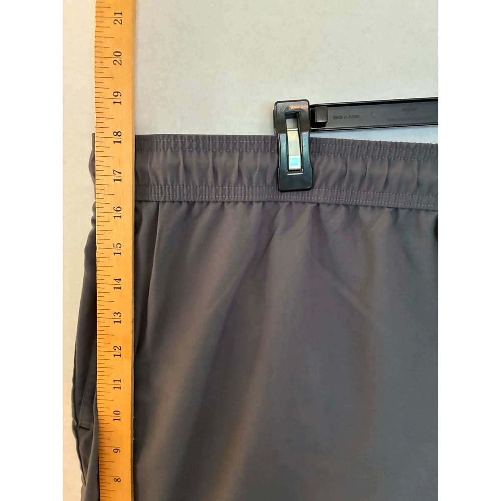 George Swim Shorts Mens 3XL Grey NEW Above The Knee Mesh Lined Drawstring Trunks - Picture 8 of 10